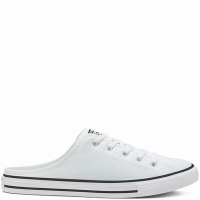 Converse Seasonal Colour Chuck Taylor All Star Dainty Mule Slip - Naisten Tennarit - Valkoinen/Musta